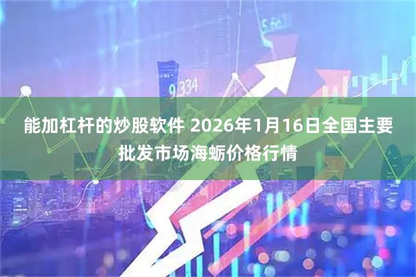 能加杠杆的炒股软件 2026年1月16日全国主要批发市场海蛎价格行情