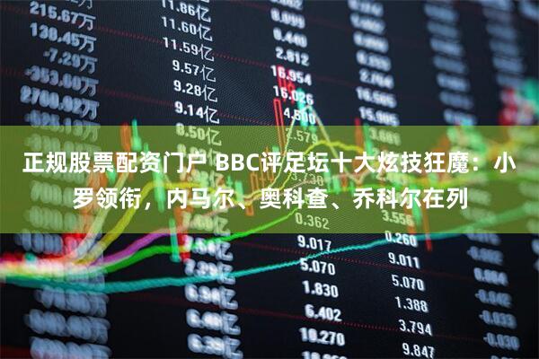 正规股票配资门户 BBC评足坛十大炫技狂魔：小罗领衔，内马尔、奥科查、乔科尔在列